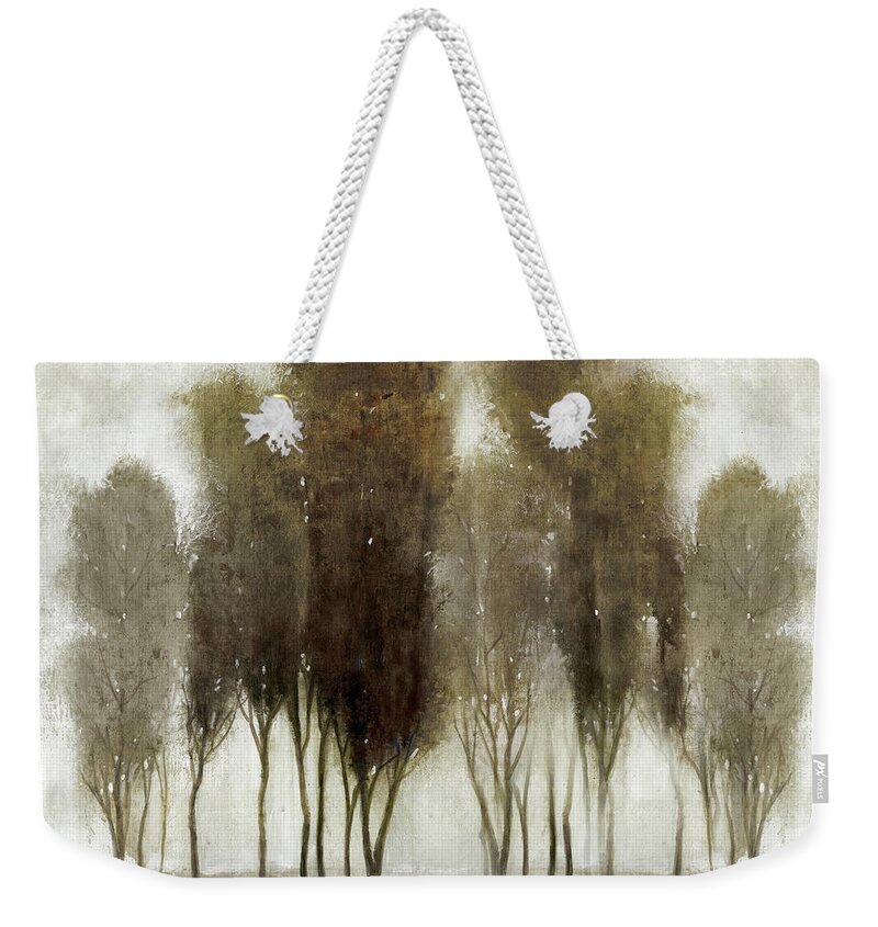 Landscapes Weekender Tote Bag featuring the painting Neutral Scape by Tim Otoole