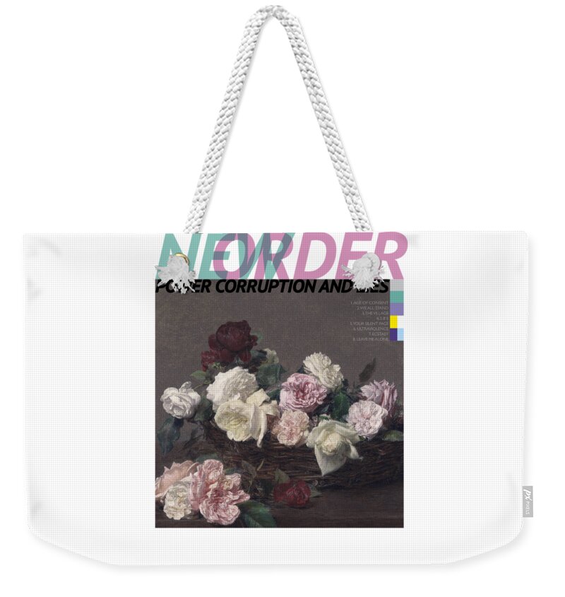 Jimi Hendrix Weekender Tote Bag featuring the painting New Order by Art Popop