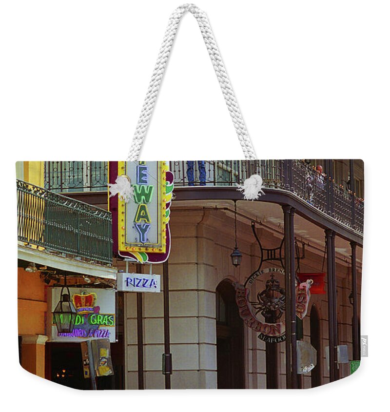 America Weekender Tote Bag featuring the photograph New Orleans Streets 2004 #4 by Frank Romeo