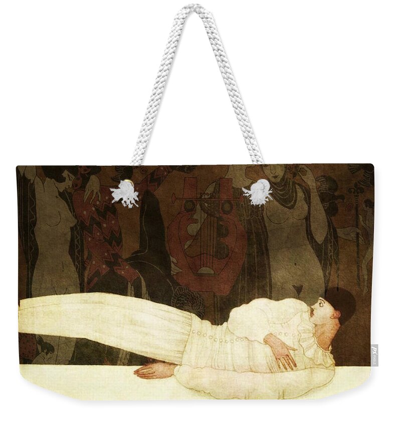 Fantasy Weekender Tote Bag featuring the digital art Night Moves by Paul Lovering