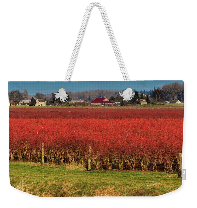 Landscape Weekender Tote Bag featuring the photograph Nine Layer Dip by Briand Sanderson