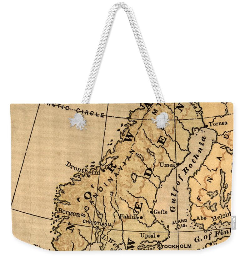 Sweden Weekender Tote Bag featuring the photograph Norway And Sweden by Belterz