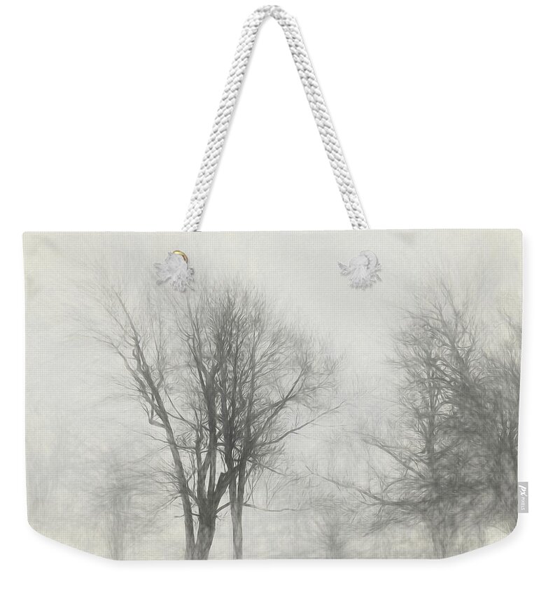 Art Weekender Tote Bag featuring the digital art Nothing and Nowhere by Jeff Iverson