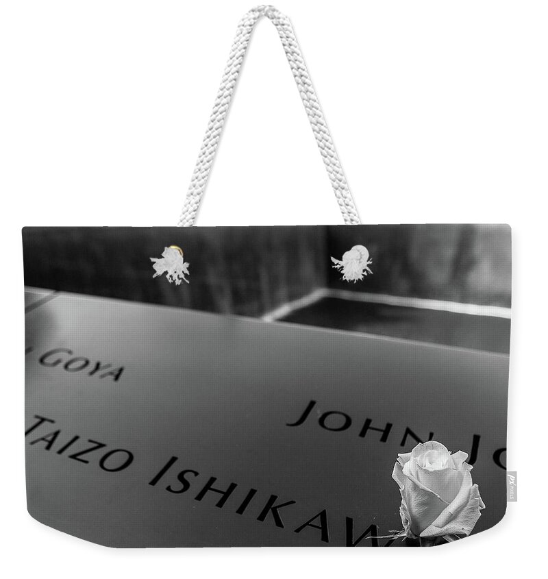911 Weekender Tote Bag featuring the photograph October 14th by Mike Long