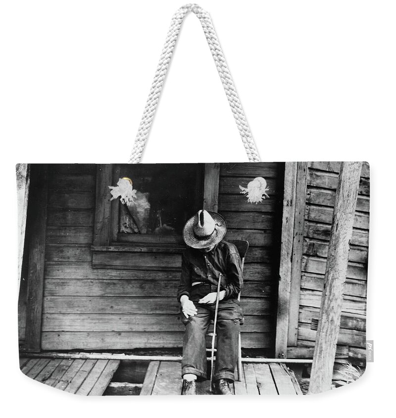 Usa Weekender Tote Bag featuring the photograph Old Man, Washington, Pennsylvania, 1936 by Dorothea Lange