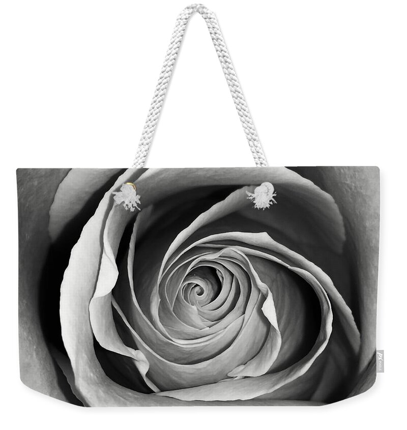 Rose Weekender Tote Bag featuring the photograph Old Rose by Nathan Little