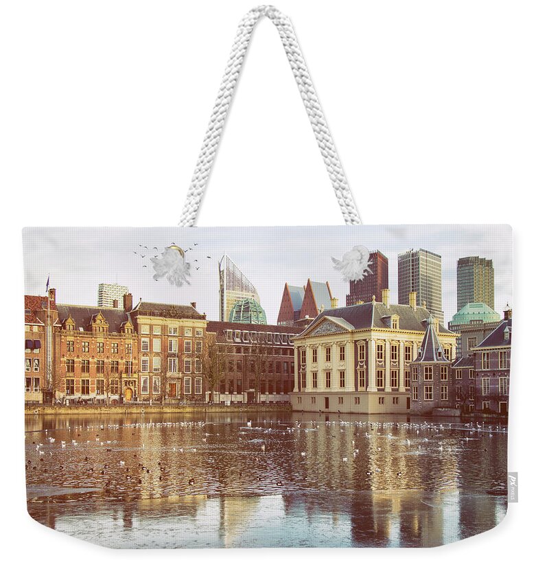Binnenhof Weekender Tote Bag featuring the photograph One Day In Den Haag by Iryna Goodall
