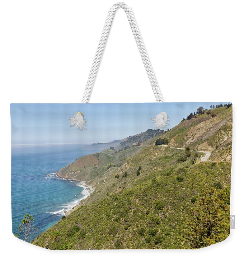 Scenics Weekender Tote Bag featuring the photograph Pacific Coast Highway 1 And Big Sur by Picturelake