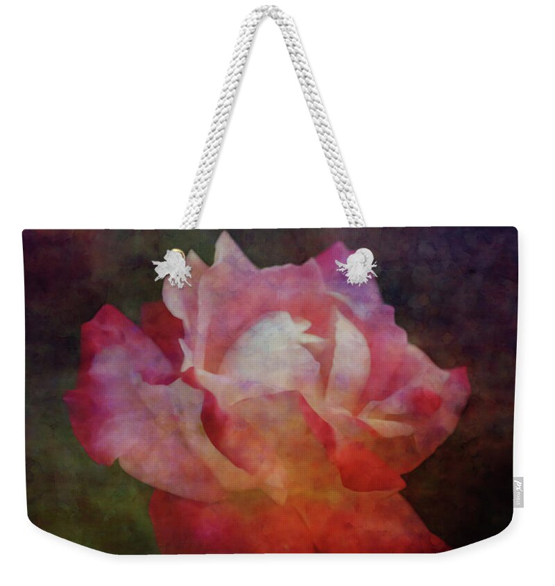Impressionist Weekender Tote Bag featuring the photograph Painted Tips 5489 IDP_2 by Steven Ward