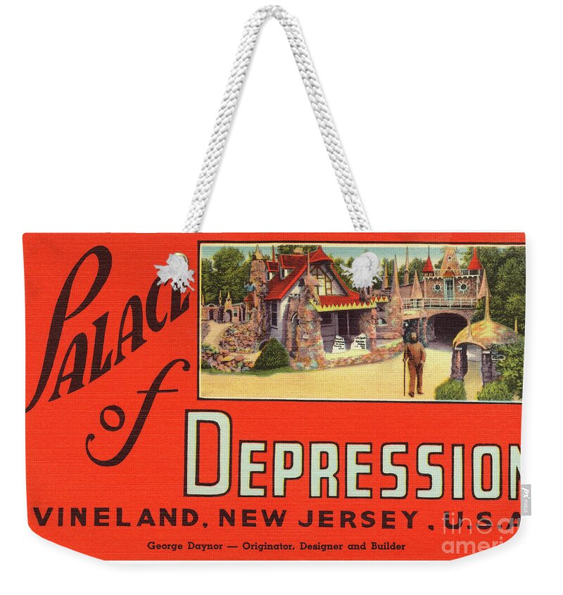Palace Weekender Tote Bag featuring the photograph Palace of Depression by Mark Miller