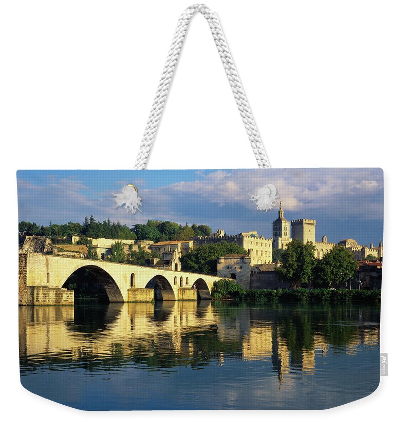 Avignon Weekender Tote Bag featuring the photograph Papal Palace, Avignon, Vaucluse by Robertharding