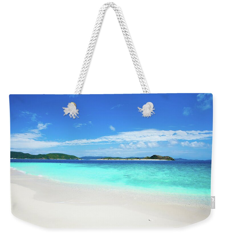 Scenics Weekender Tote Bag featuring the photograph Paradise Beach by Ippei Naoi