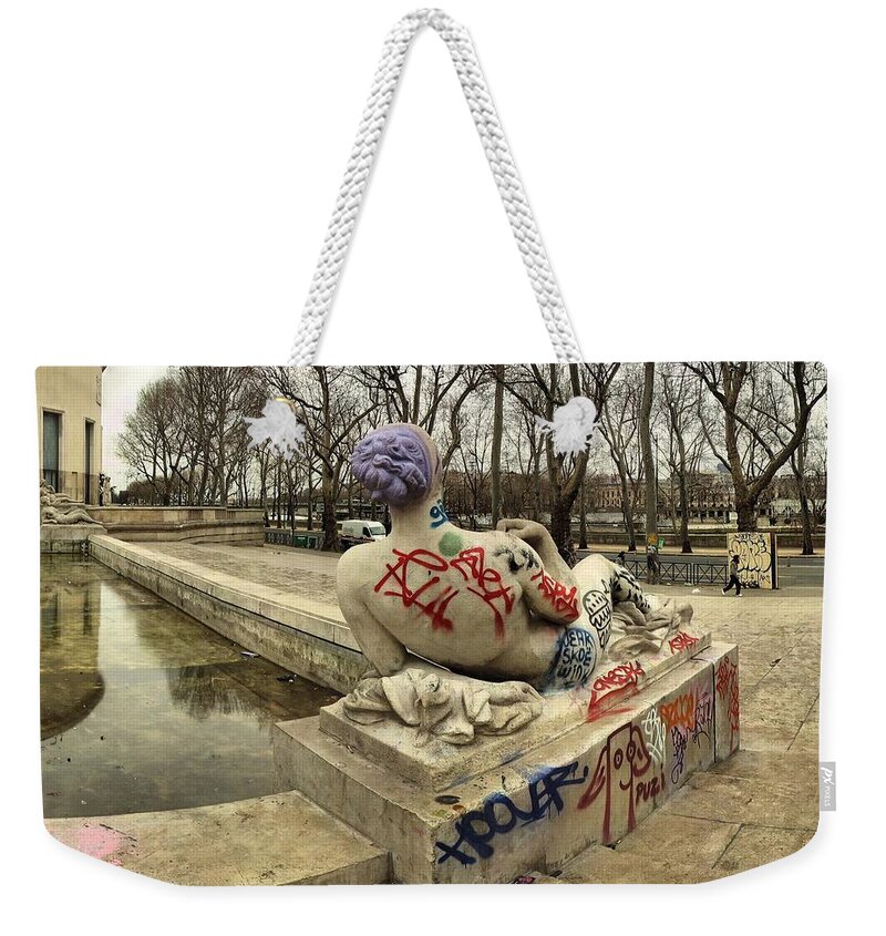 Palais de Tokyo - Paris Tote Bag by Dhoriane Mondesir