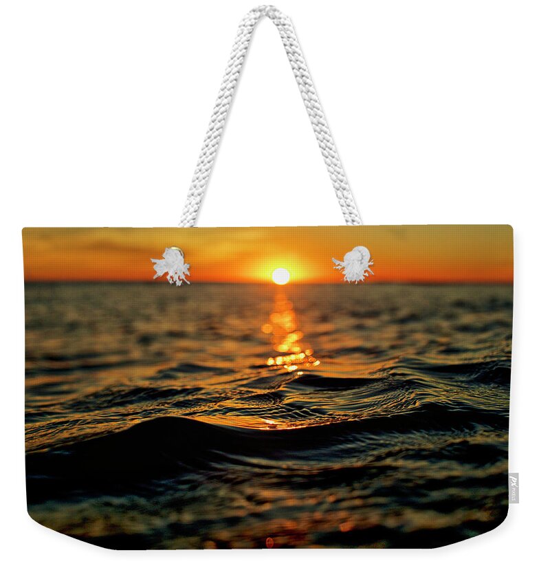 Surfing Weekender Tote Bag featuring the photograph Pathway by Nik West