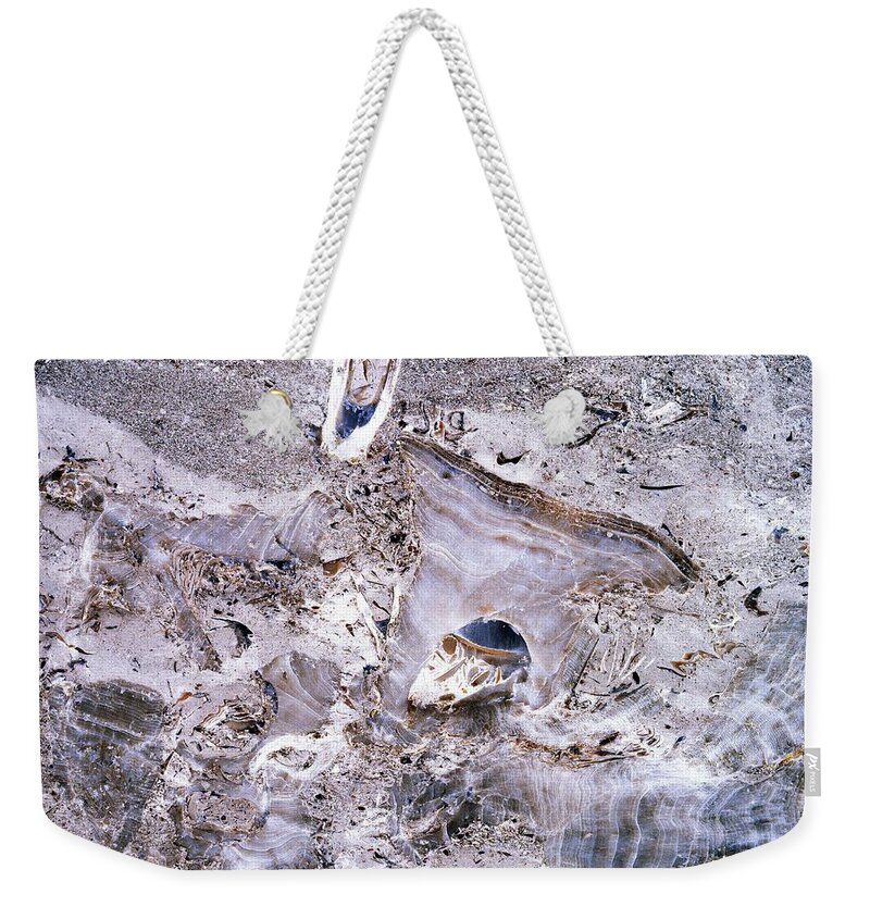 Marble Weekender Tote Bag featuring the photograph Photography Of Marble, Stone Material by Daj