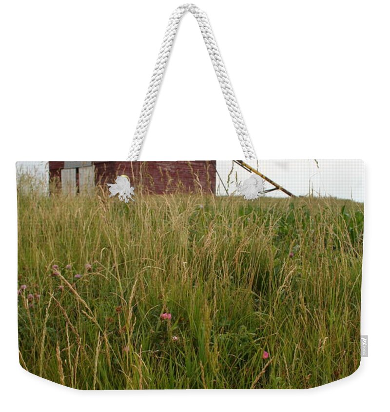 Pink Crib Weekender Tote Bag featuring the photograph Pink Crib by Dylan Punke