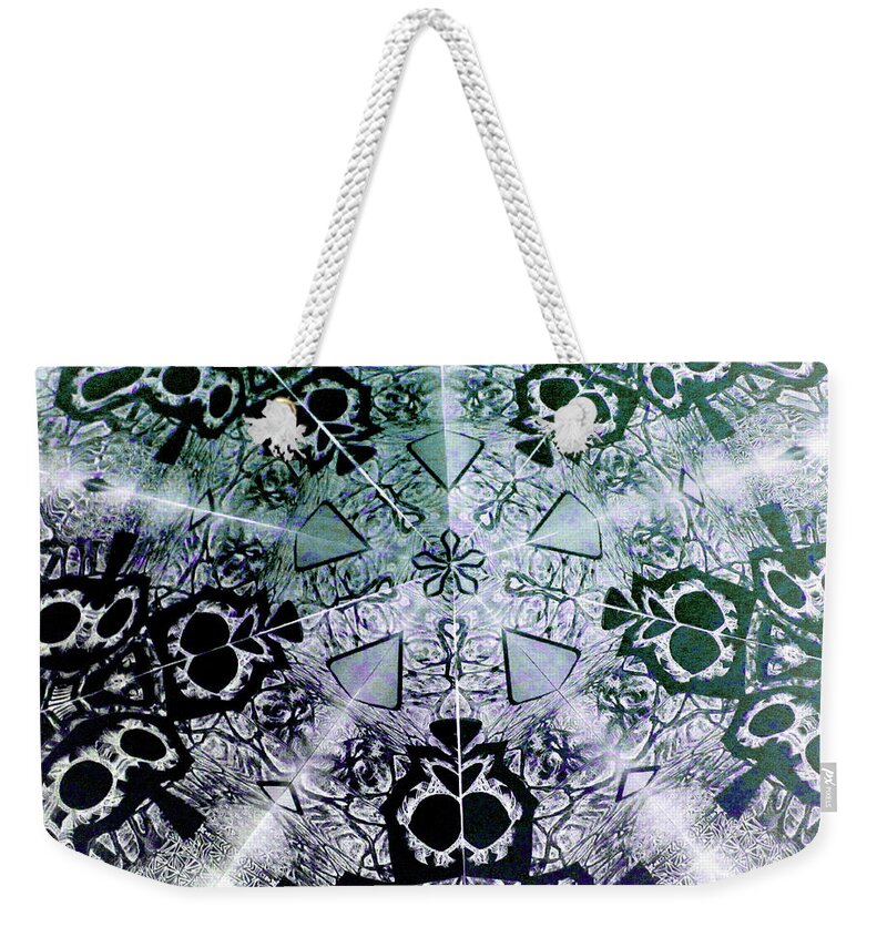 Star Weekender Tote Bag featuring the mixed media Portal 2 by Jeremy Robinson