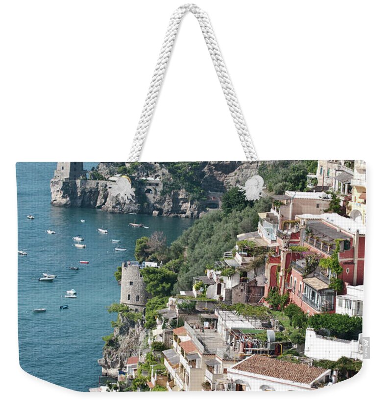 Scenics Weekender Tote Bag featuring the photograph Positano - Amalfi Coast- Italy by Lrescigno