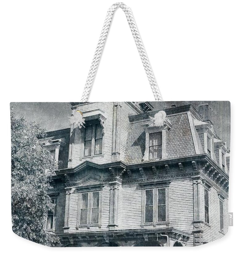 House Weekender Tote Bag featuring the photograph Post Cards From The Past by Guy Whiteley