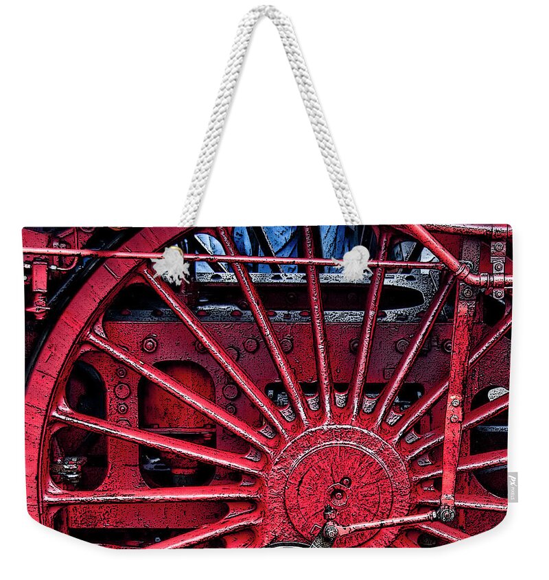 North Rhine Westphalia Weekender Tote Bag featuring the photograph Power Train by Justfordream