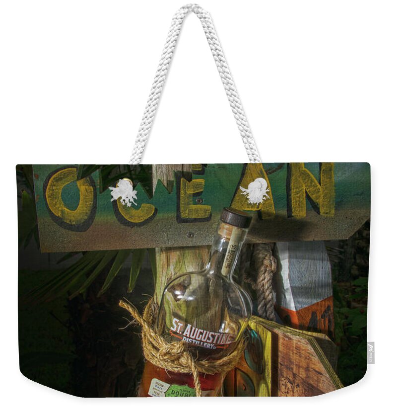 Sign Weekender Tote Bag featuring the photograph Priorities by Robert Och