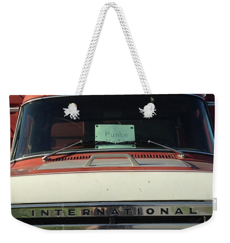 Punke North International Weekender Tote Bag featuring the photograph Punke North International by Dylan Punke