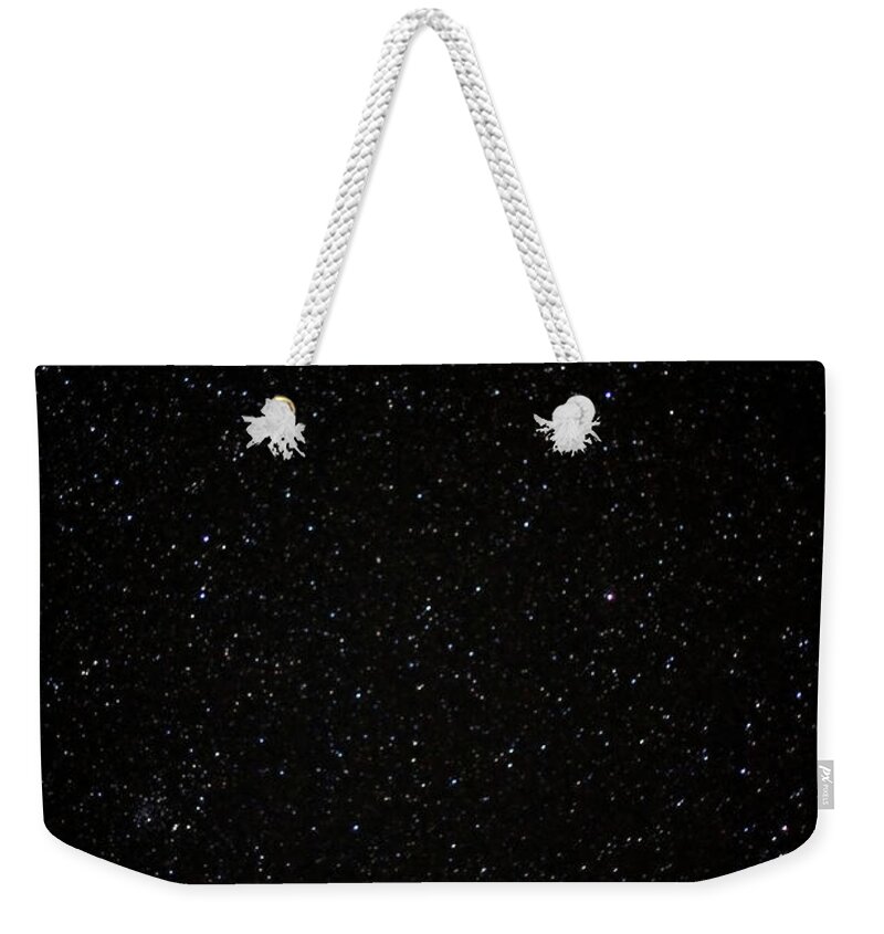 Long Weekender Tote Bag featuring the photograph Real Night Sky by Aarstudio