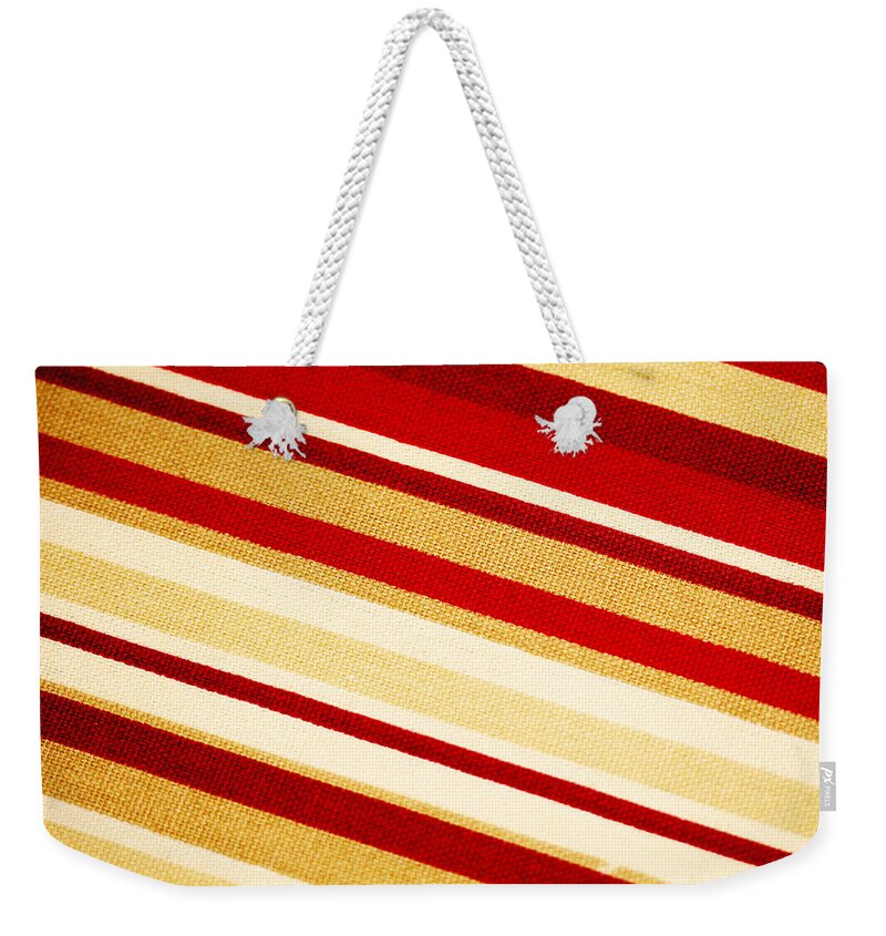 Pattern Weekender Tote Bag featuring the photograph Red and Yellow by Joe Kozlowski