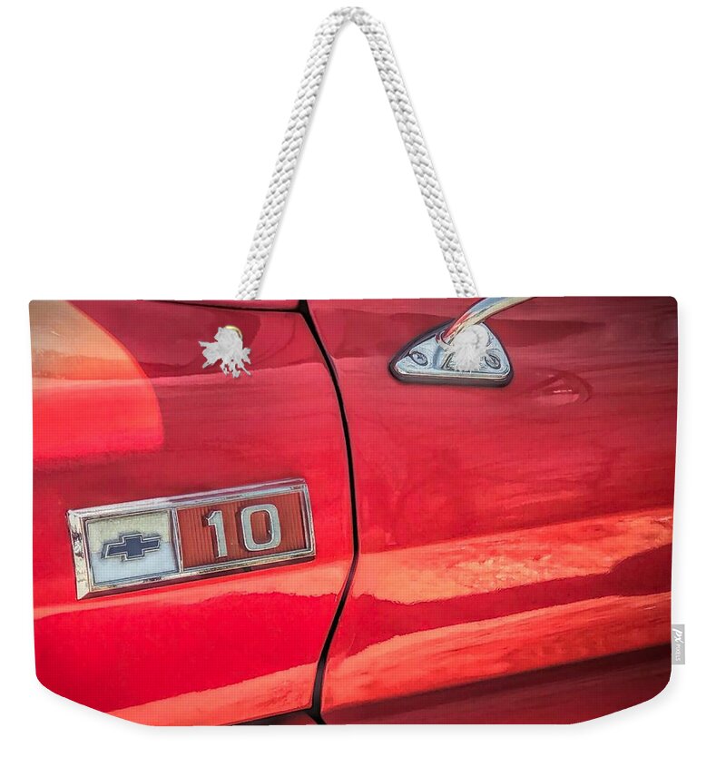  Weekender Tote Bag featuring the photograph Reddddd by Jack Wilson