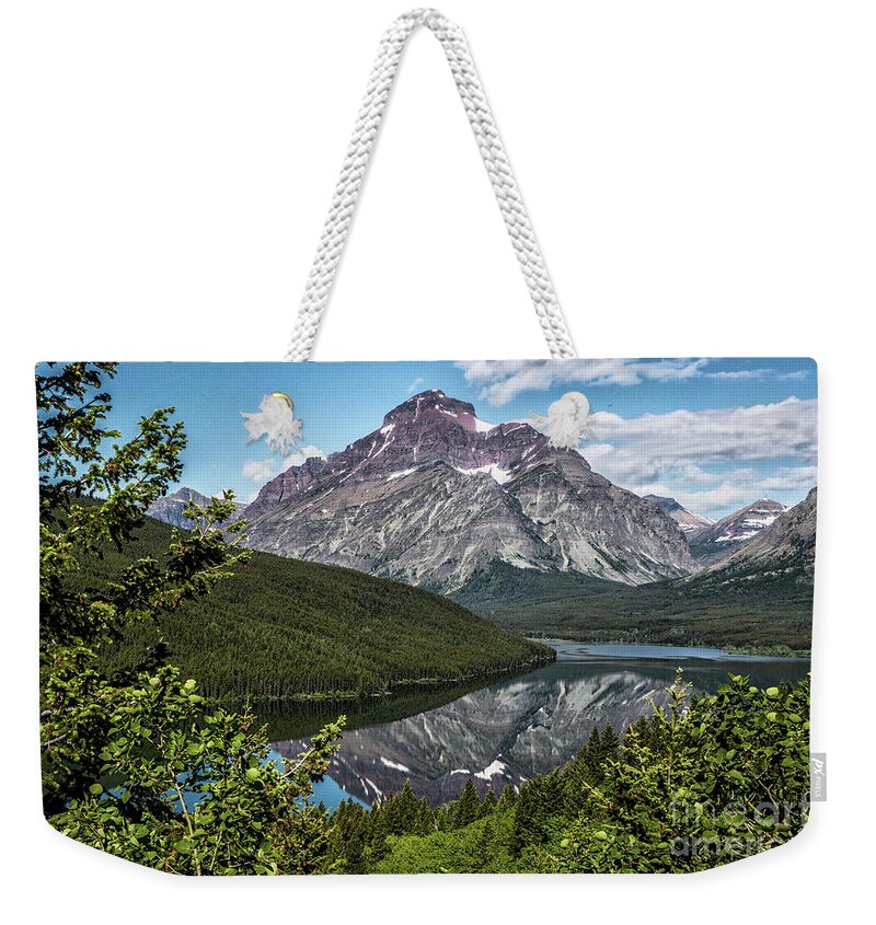 Montana Weekender Tote Bag featuring the photograph Reflected Beauty by Kathy McClure