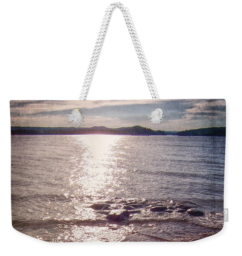 Reflections Weekender Tote Bag featuring the digital art Reflections by Phil Perkins