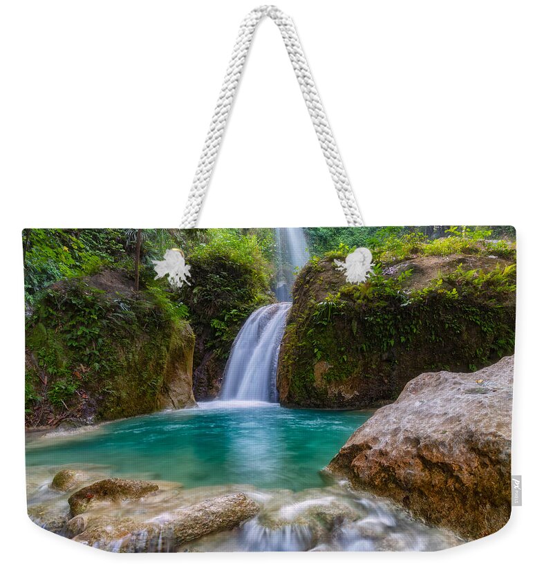 Waterfalls Weekender Tote Bag featuring the photograph Refreshed by Russell Pugh