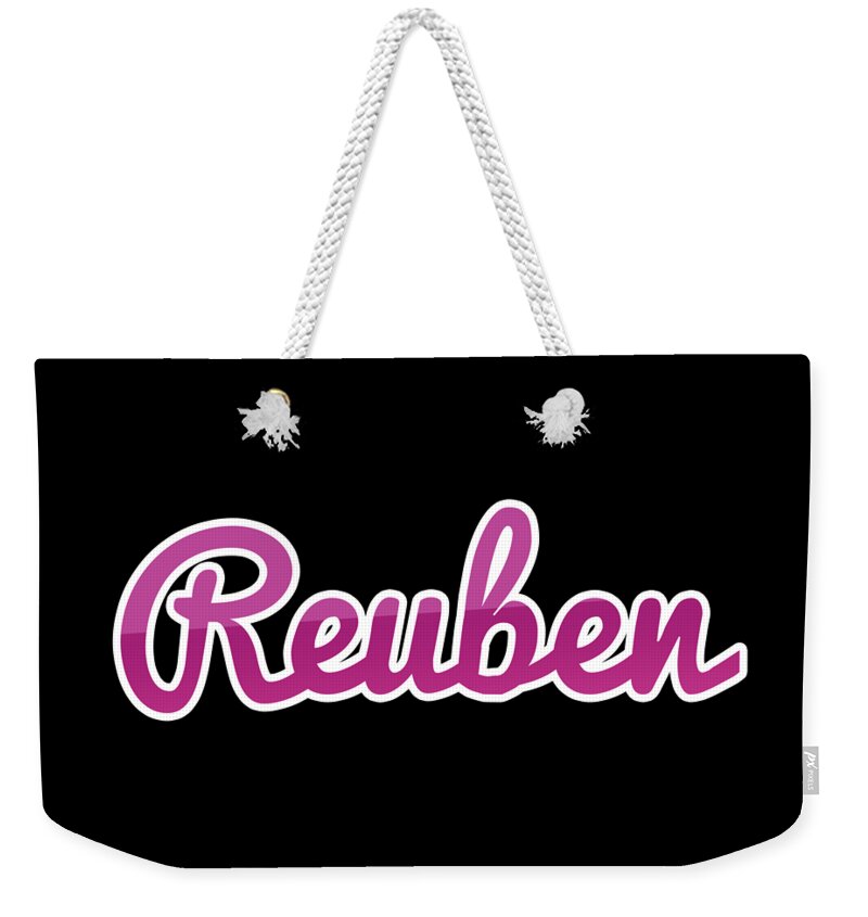 Reuben Weekender Tote Bag featuring the digital art Reuben #Reuben by TintoDesigns