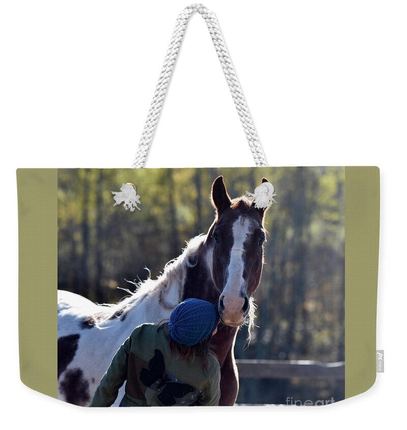 Rosemary Farm Weekender Tote Bag featuring the photograph Rhett by Carien Schippers