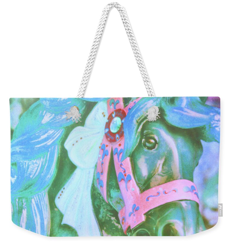 Allan Weekender Tote Bag featuring the photograph Ride Of Old Blues by JAMART Photography