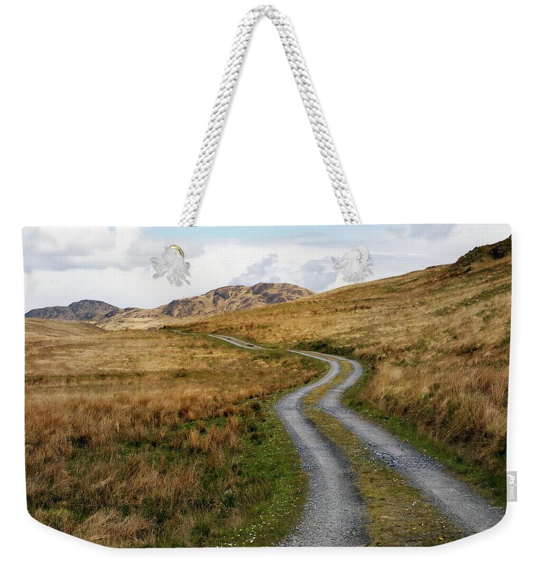 Road Weekender Tote Bag featuring the photograph Road to the Top by Nicholas Blackwell