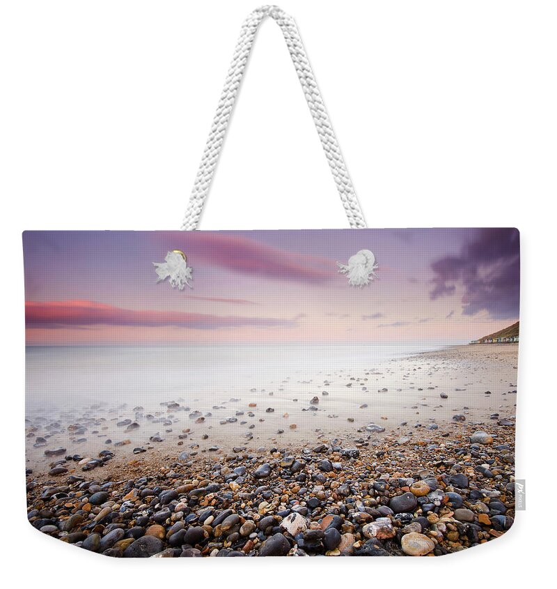 Scenics Weekender Tote Bag featuring the photograph Rock Beach by A World Of Natural Diversity By Paul Shaw