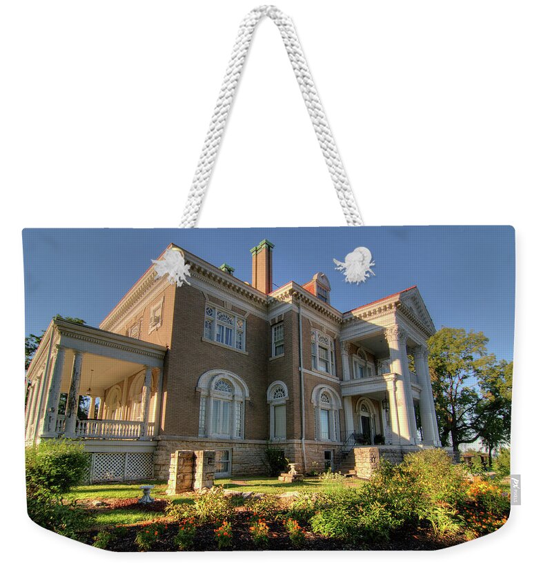 Rockcliffe Weekender Tote Bag featuring the photograph Rockcliffe Mansion by Steve Stuller