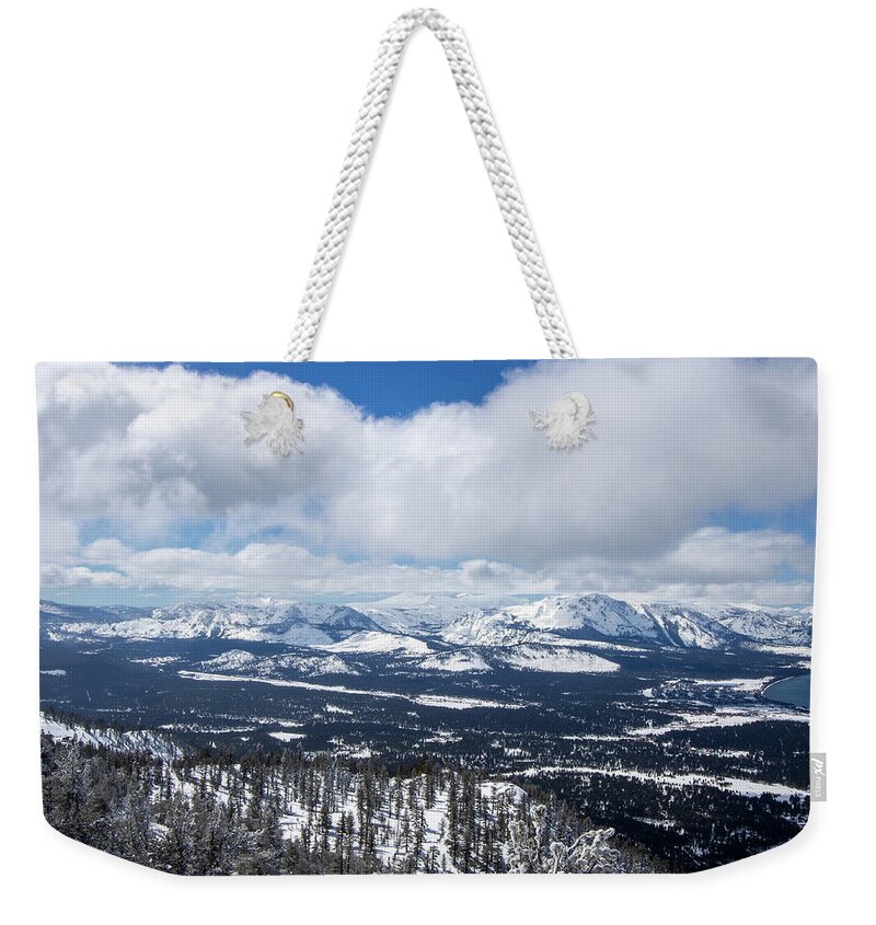  Weekender Tote Bag featuring the photograph Rocky Mountains by Rocco Silvestri