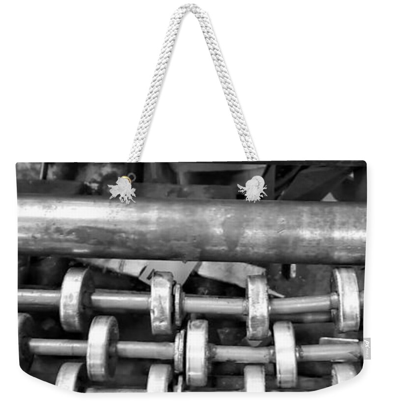 Rollers Weekender Tote Bag featuring the photograph Rollers 1 by Rob Hans