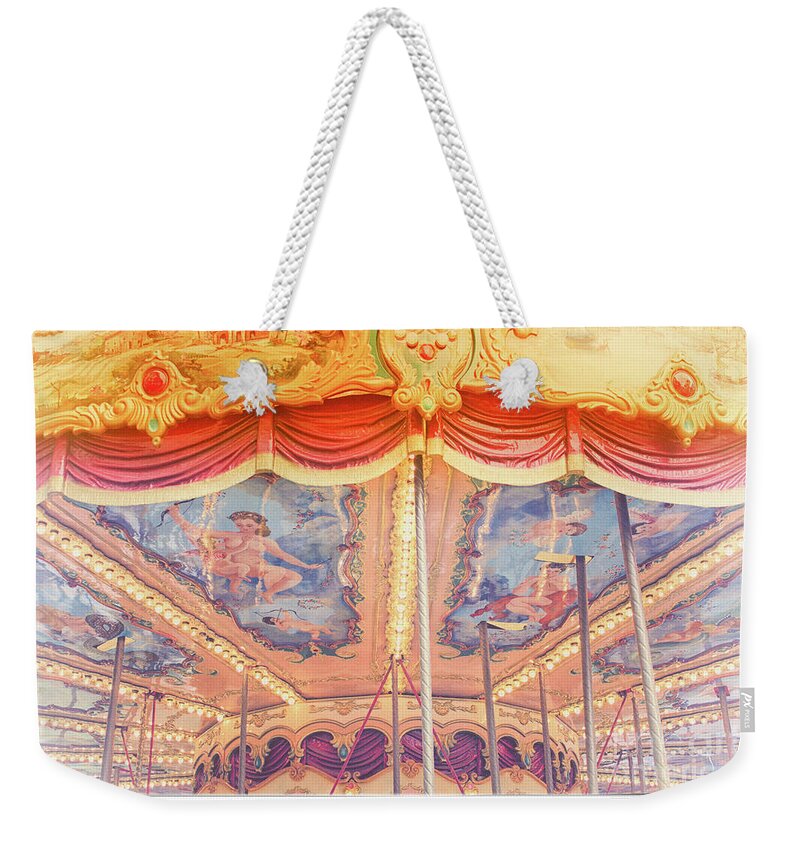 Carrousel Weekender Tote Bag featuring the photograph Rome 2 by Becqi Sherman