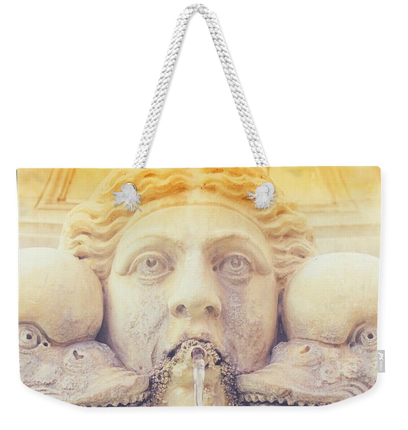 Fountains Weekender Tote Bag featuring the photograph Rome 5 by Becqi Sherman