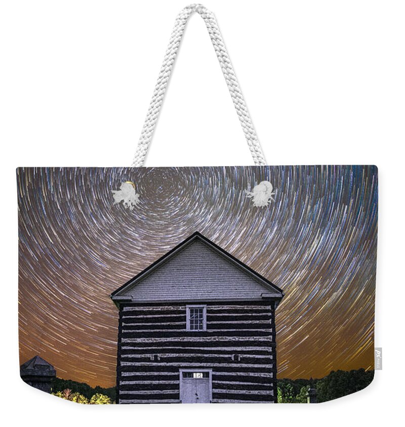 Pennsylvania Weekender Tote Bag featuring the photograph Round and Round by Robert Fawcett