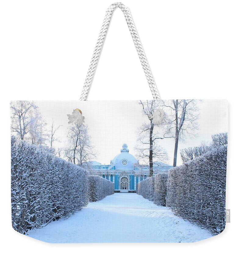 Russia Summer Palace Weekender Tote Bag featuring the photograph Russia Summer Palace by FD Graham