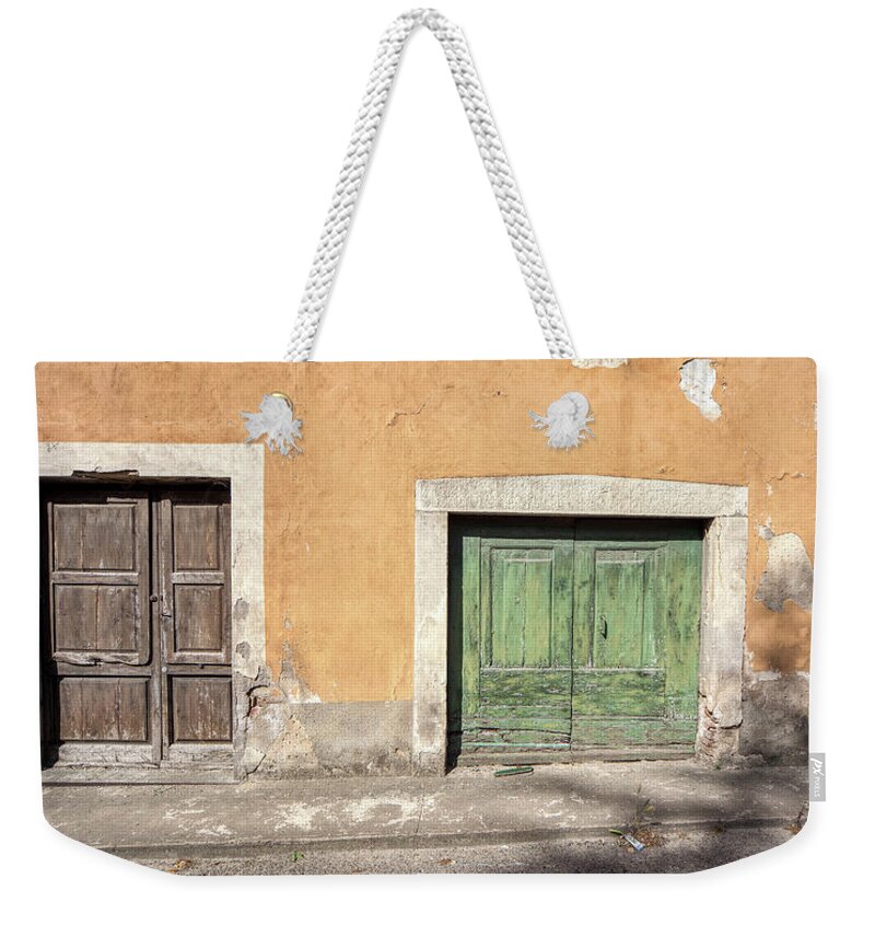 David Letts Weekender Tote Bag featuring the photograph Rustic Tuscany by David Letts
