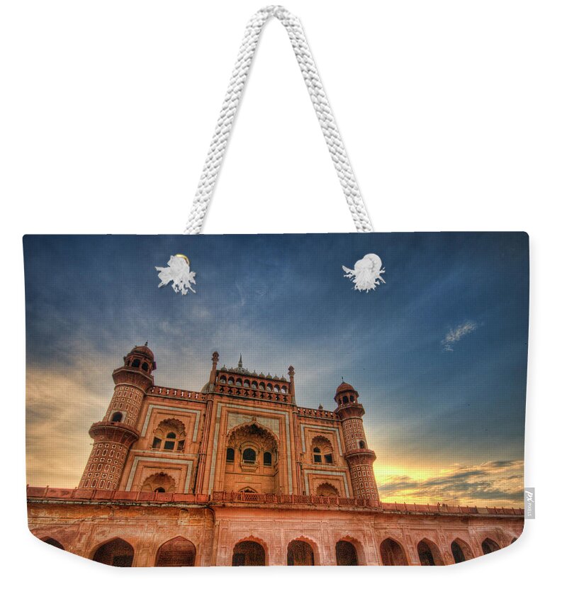 Arch Weekender Tote Bag featuring the photograph Safdarjungs Tomb by Sudiproyphotography