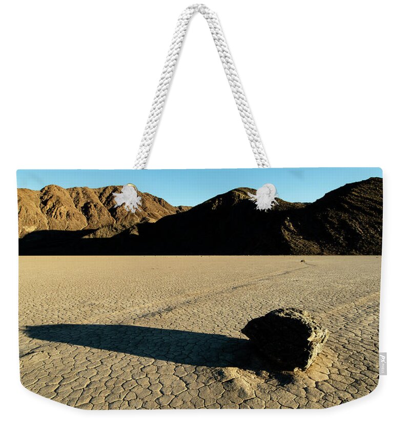 Stone Weekender Tote Bag featuring the photograph Sailing Stone Sunset I by William Dickman