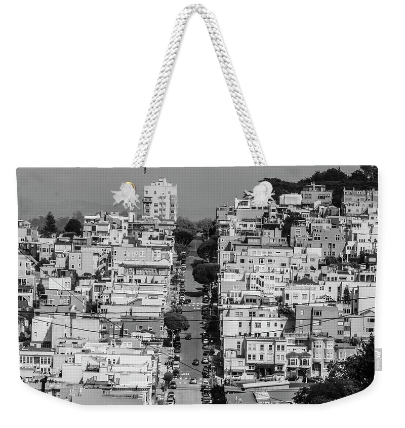 San Francisco Weekender Tote Bag featuring the photograph San Francisco by Stuart Manning