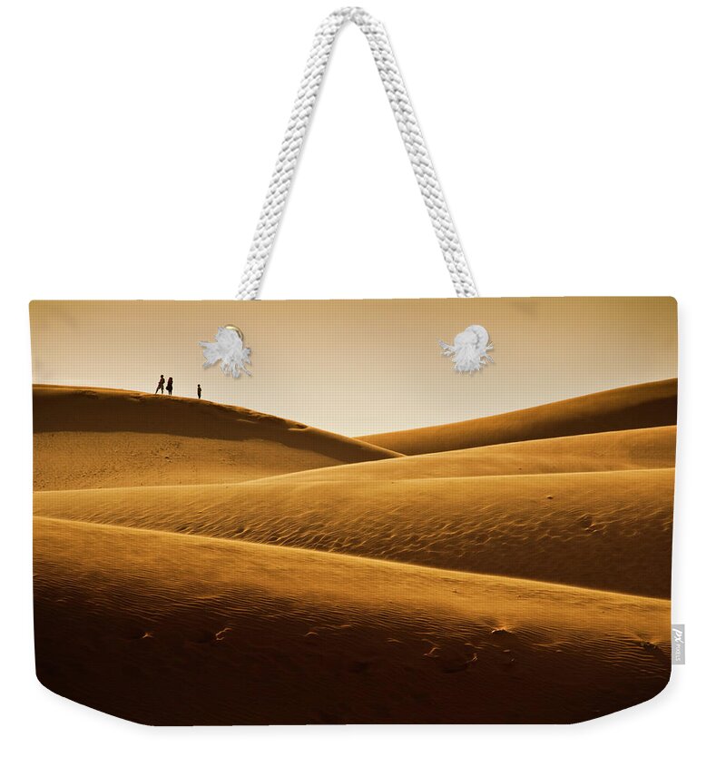 Scenics Weekender Tote Bag featuring the photograph Sand Dune by Simonlong