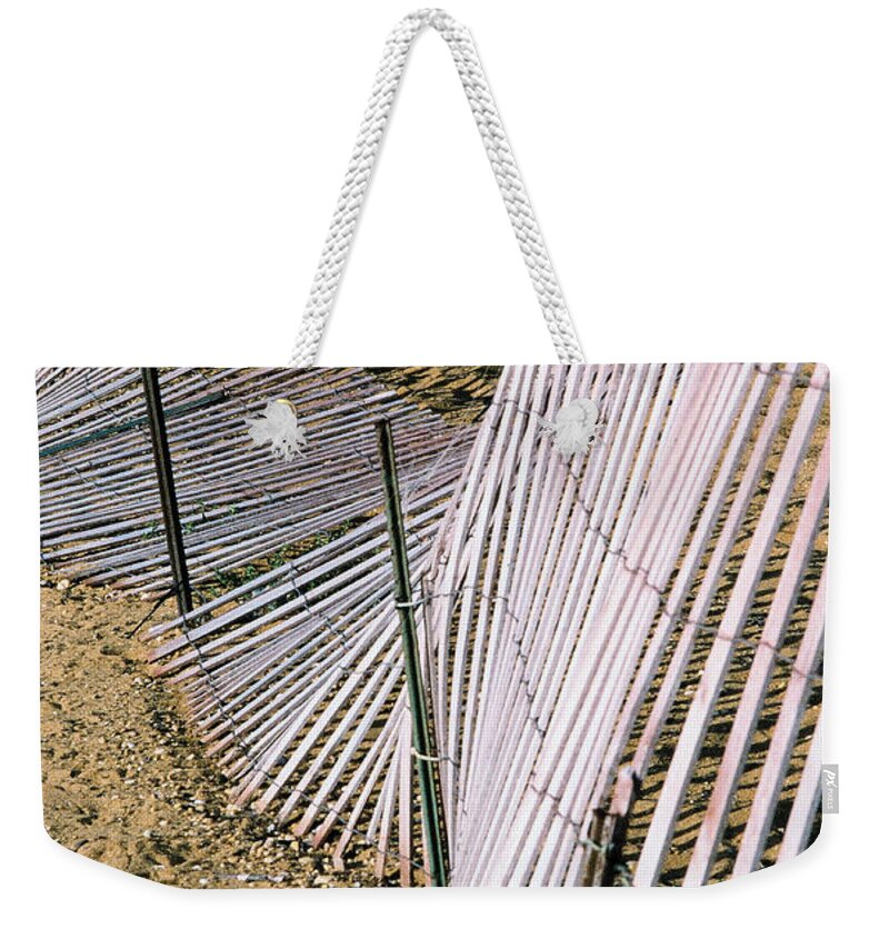 Beach Weekender Tote Bag featuring the photograph Sandy Point by Steve Ember